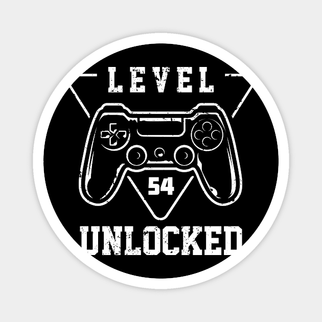 Level 54 Unlocked Magnet by GronstadStore